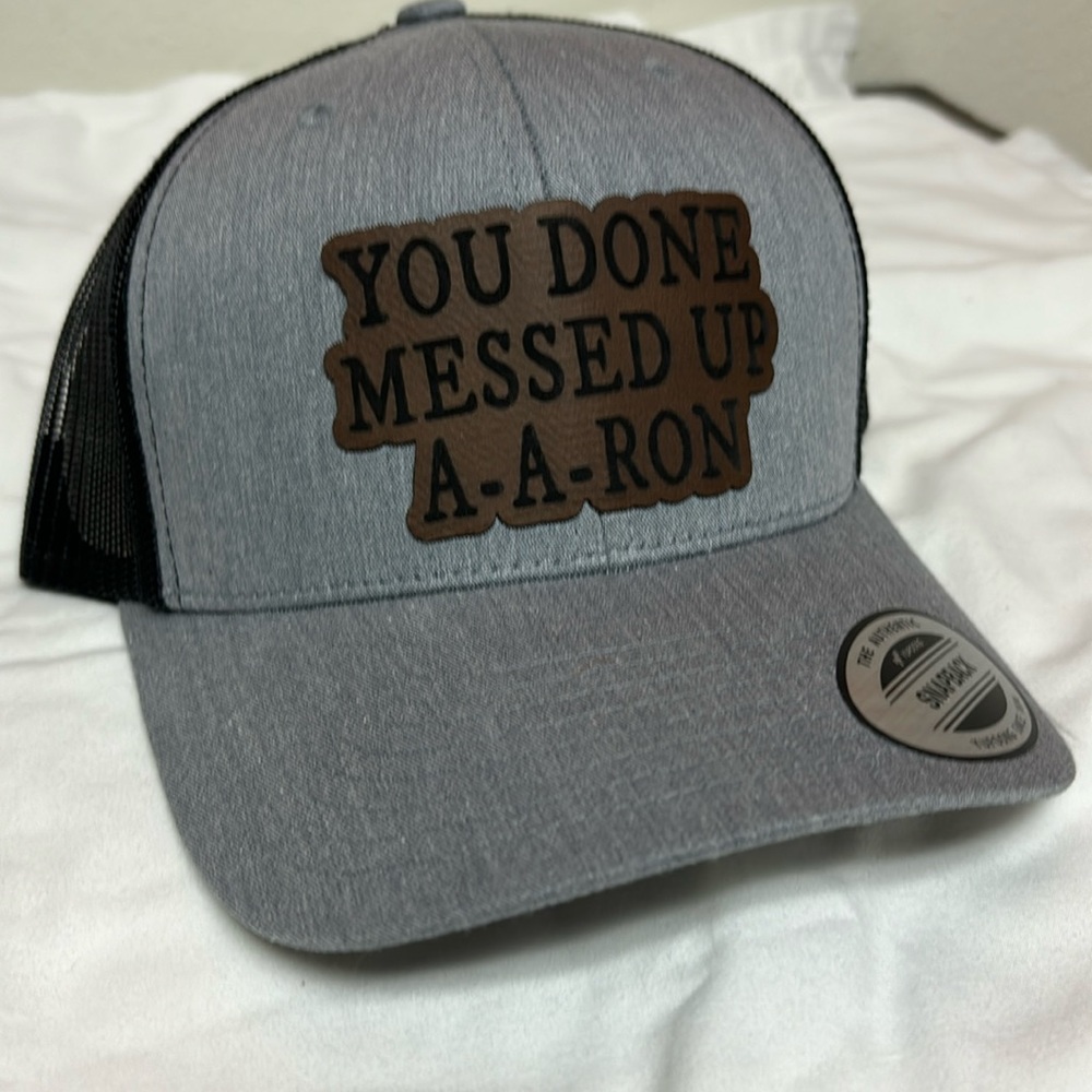 Key & Peele Substitute Teacher Trucker Hat ‘YOU DONE MESSED UP A-A-Ron’ 🤣New😂